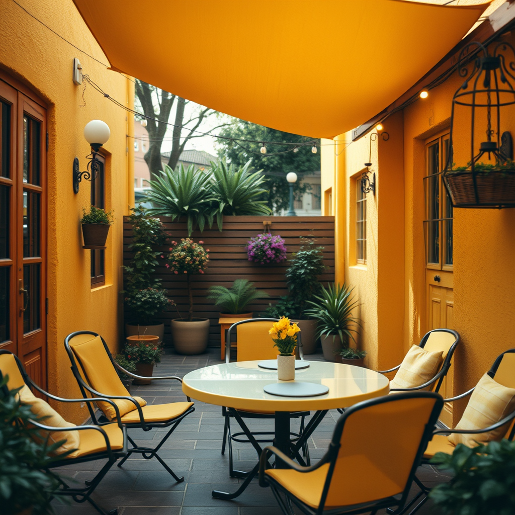 Yellow Planter 