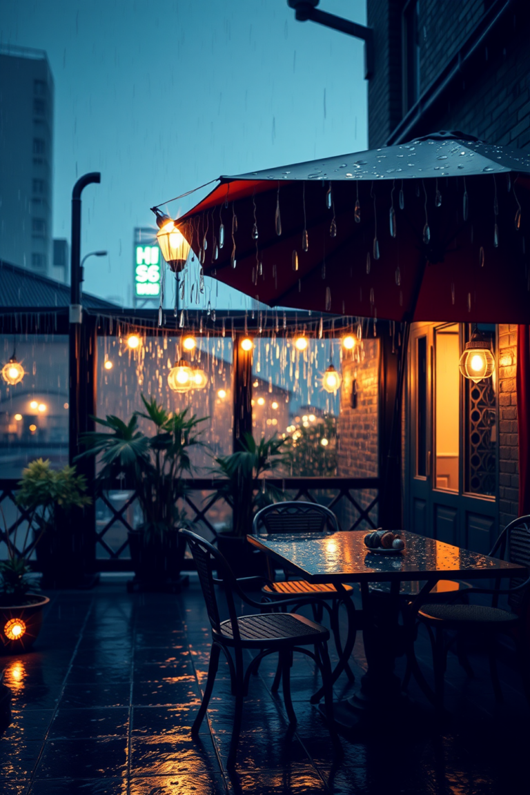 10 Ideas and Inspiration for Rainy Patios