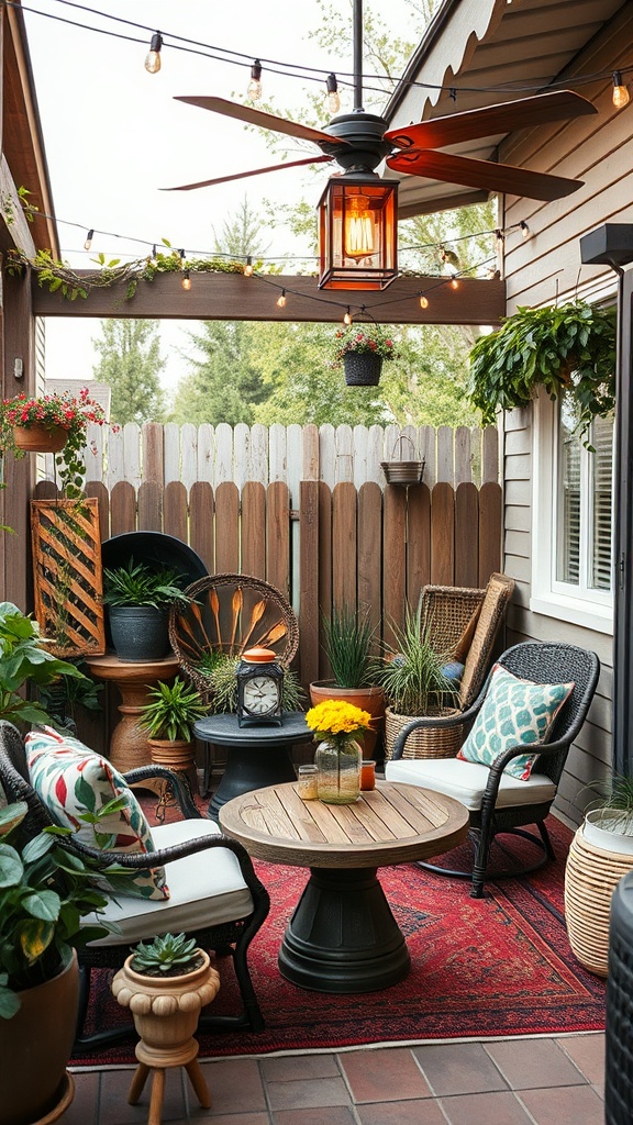 20 Cozy Patio Ideas You’ll Love This Summer! - 16. Utilize Vintage Finds for Unique Decor