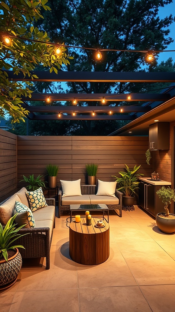 20 Modern Patio Ideas to Transform Your Outdoor Space - 20. Multi-Use Spaces for Fun