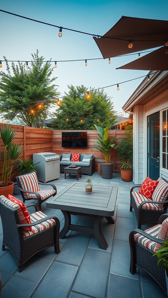 20 Stunning Outdoor Patio Ideas to Transform Your Space - 10. Fun Outdoor Games Space