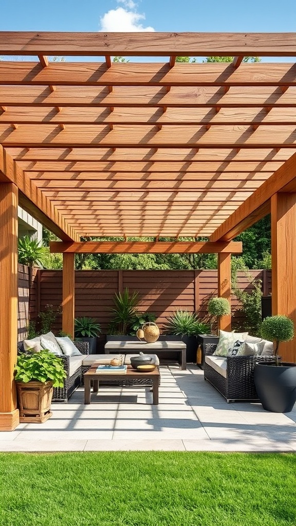 20 Stunning Pergola Patio Ideas to Transform Your Outdoor Space - 18. Eco-Friendly Materials: Sustainable Choices for Your Pergola