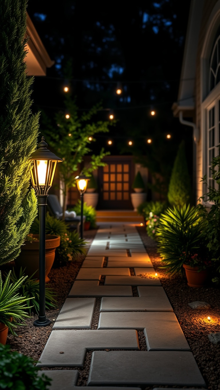 20 Bright Ideas for Enchanting Garden Patio Lighting