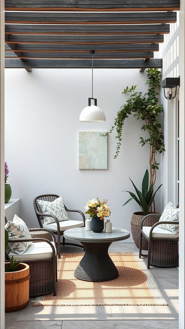 20 Fresh Ideas for Minimalist Patio Decor That Will Transform Your ...