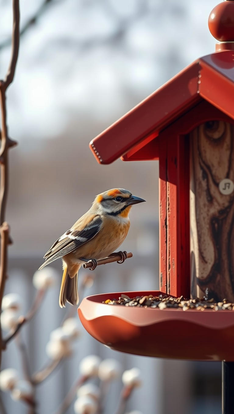 20 Creative Outdoor Art and Craft Ideas to Brighten Your Space - DIY Bird Feeders: A Feast for Feathered Friends