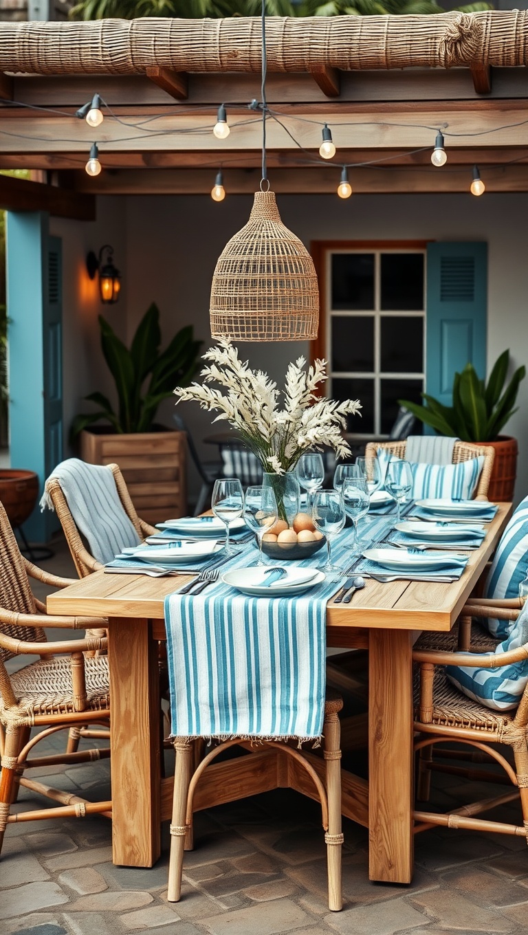 20 Charming Outdoor Dining Setups to Elevate Your Al Fresco Experience