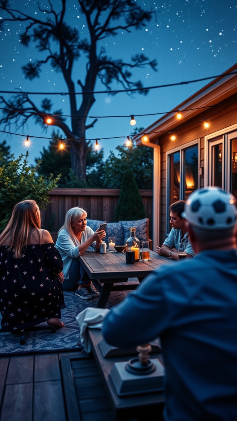 20 Fun and Creative Patio Games and Activities to Keep You Entertained - 20. Stargazing with a Twist: Nighttime Fun