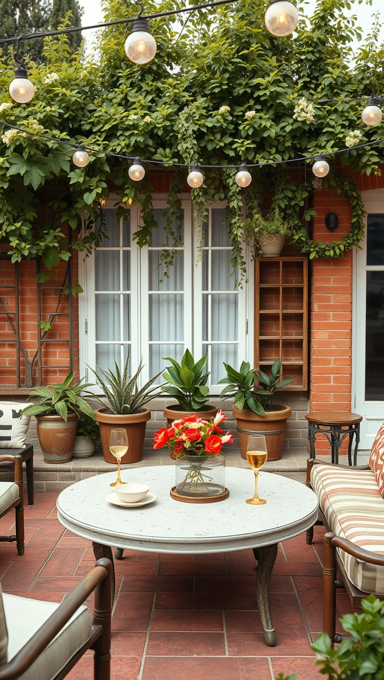 20 Cozy Inspirations for Your Dream Patio Lounge Area - 9. Vintage Finds for Unique Character