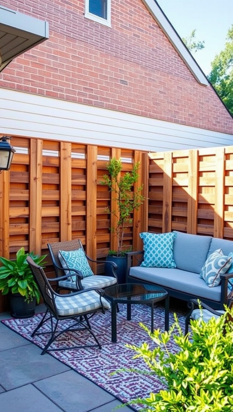 20 Creative Patio Privacy Screen Ideas for Your Outdoor Oasis - 2. Rustic Charm: Repurposed Pallet Screens