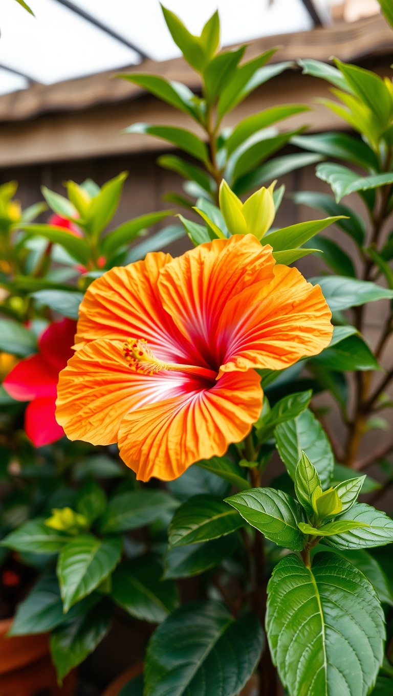 20 Tropical Patio Plants That Will Transform Your Outdoor Oasis - 3. Color Pop: Hibiscus for Bright Blooms