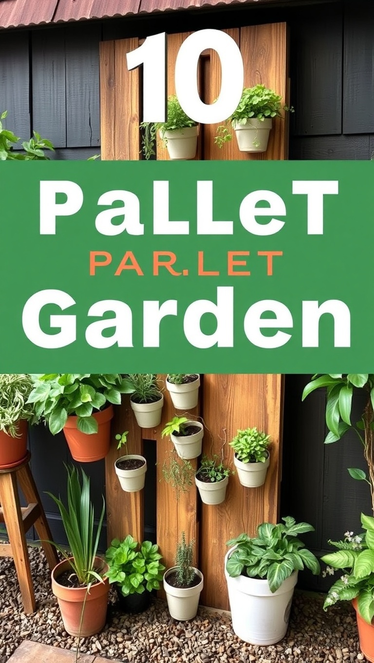 20 Creative Ideas for Vertical Garden Decor