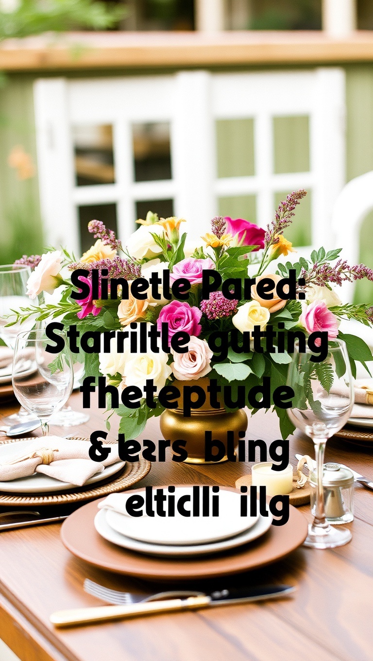 20 Seasonal Outdoor Table Setting Ideas to Elevate Your Gatherings