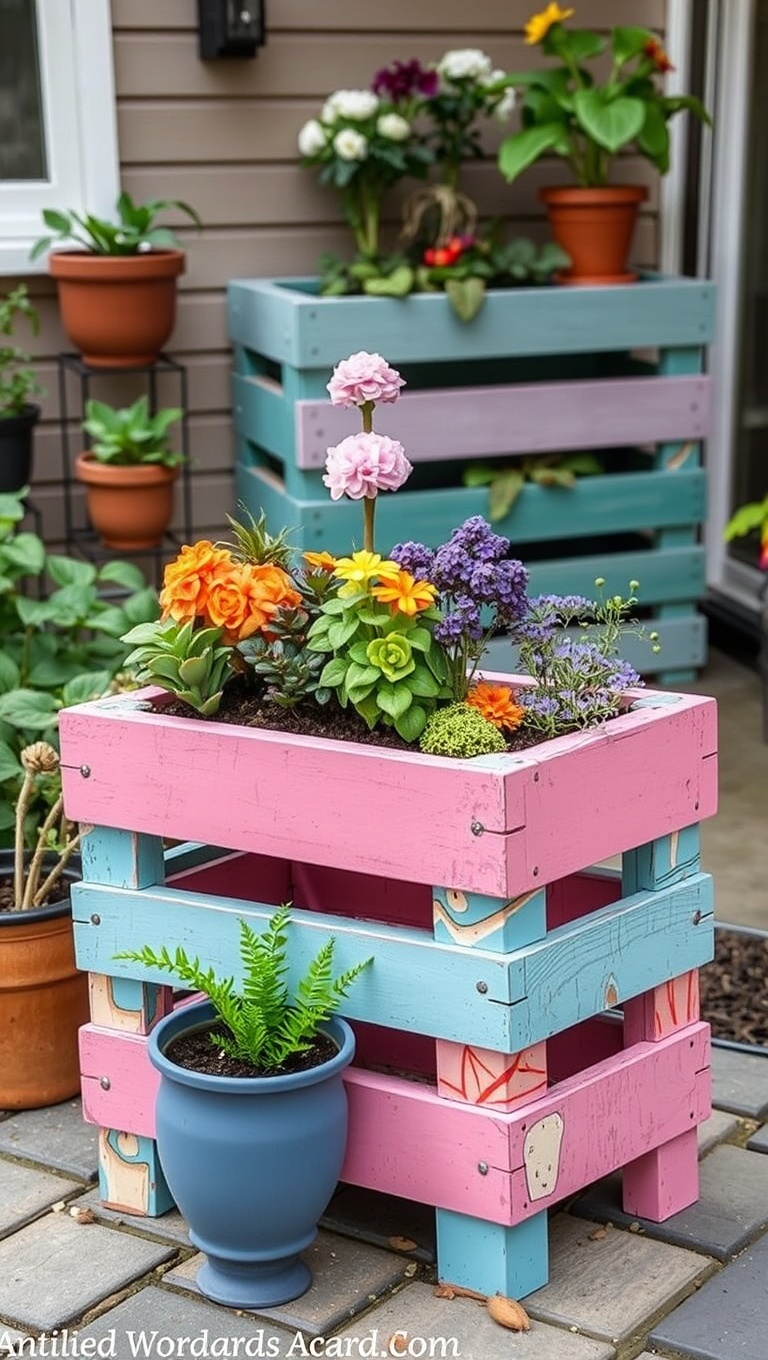20 Creative and Artistic Outdoor Planter Designs to Brighten Your Garden