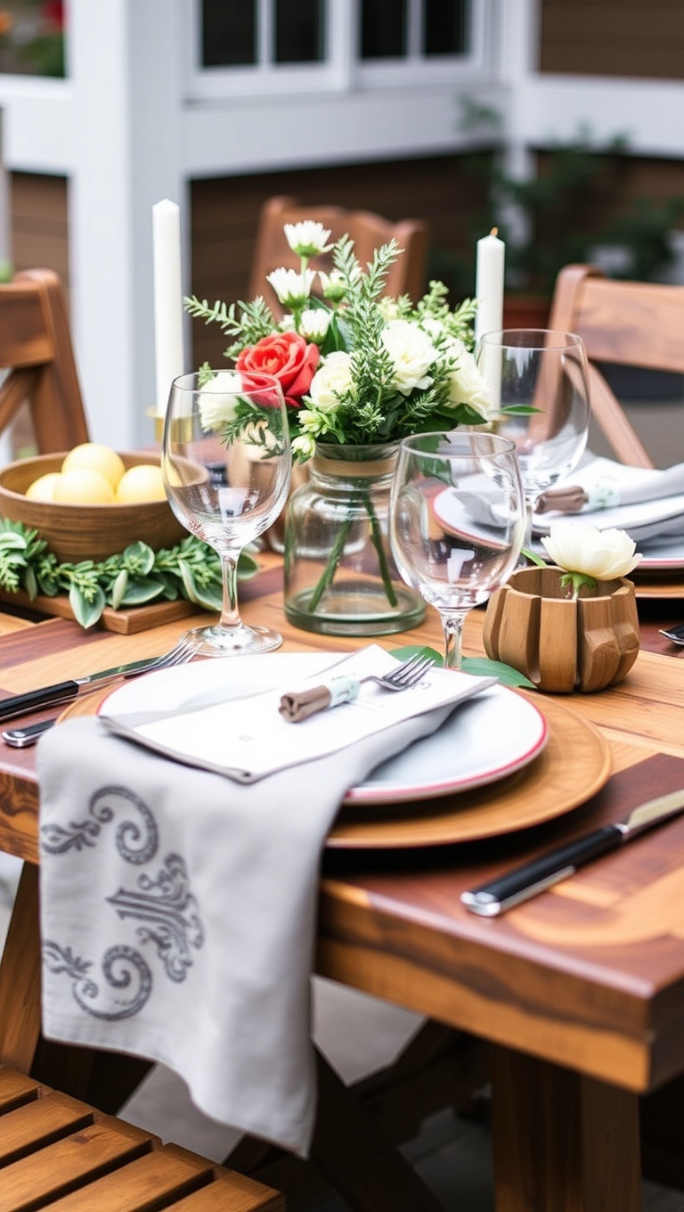 20 Seasonal Outdoor Table Setting Ideas to Elevate Your Gatherings