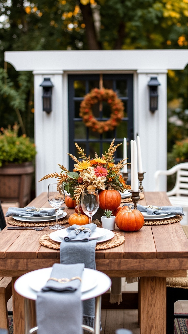 20 Seasonal Outdoor Table Setting Ideas to Elevate Your Gatherings