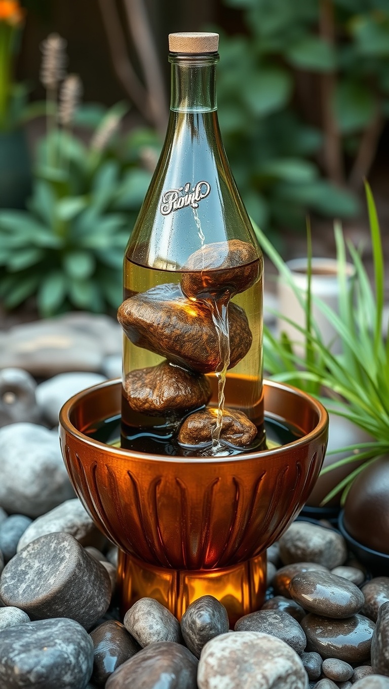 20 Creative Ideas for DIY Outdoor Water Feature Decor