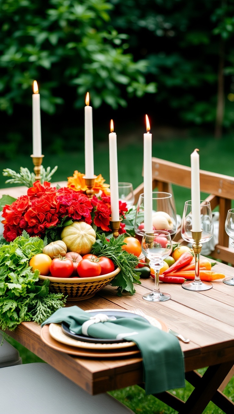20 Seasonal Outdoor Table Setting Ideas to Elevate Your Gatherings