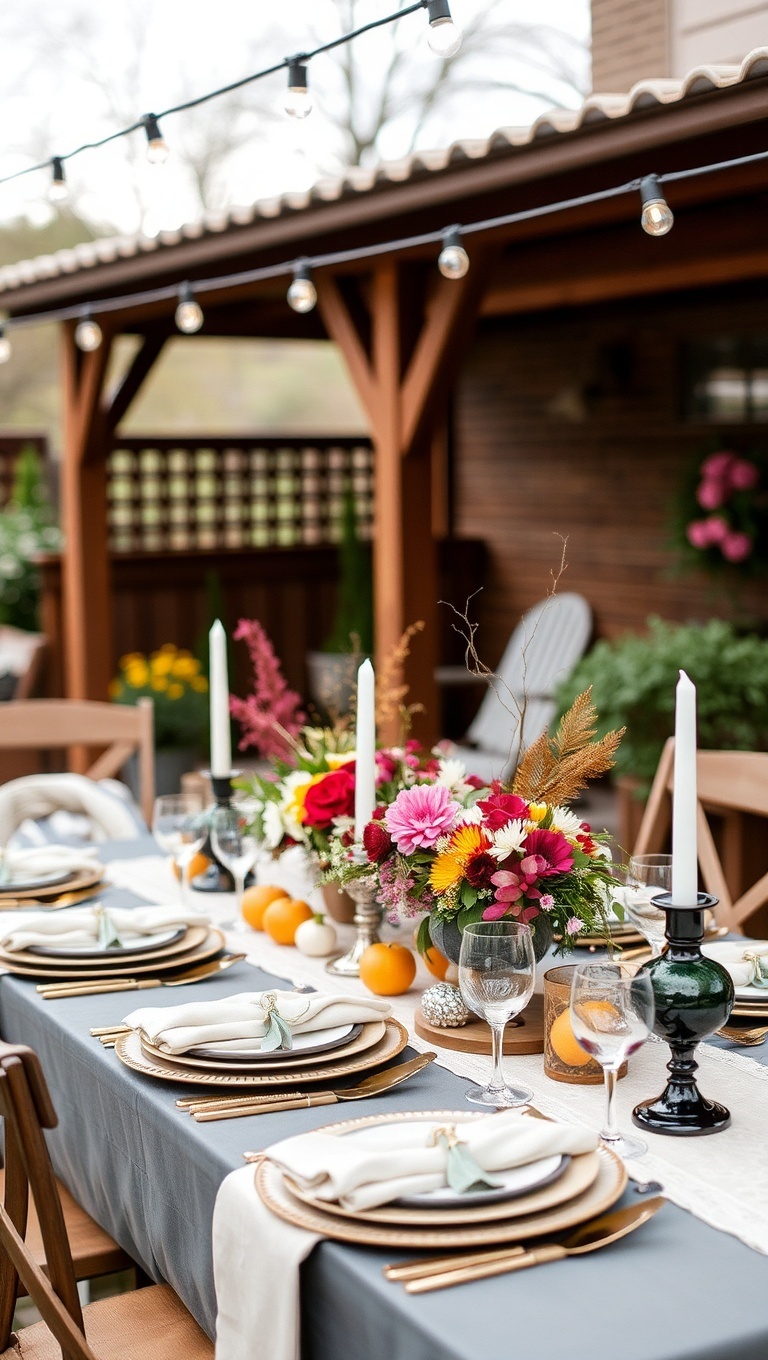 20 Seasonal Outdoor Table Setting Ideas to Elevate Your Gatherings
