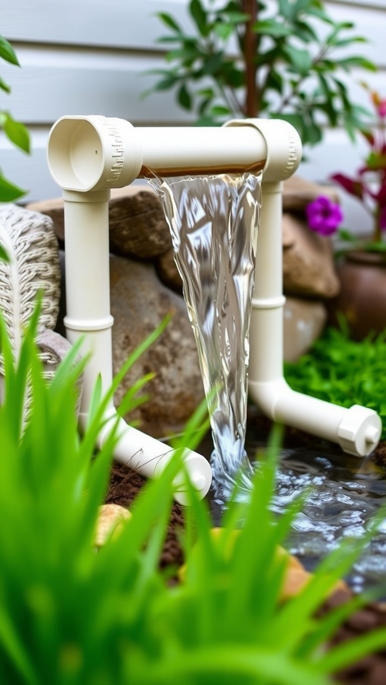 20 Creative Ideas for DIY Outdoor Water Feature Decor