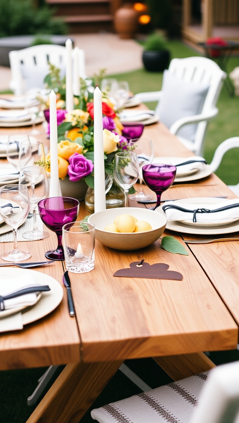 20 Seasonal Outdoor Table Setting Ideas to Elevate Your Gatherings