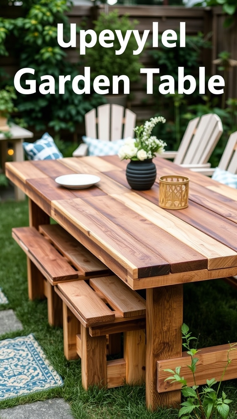 20 Creative Upcycled Outdoor Decor Projects You’ll Love